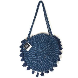NWT Echo tote bag with fringe detail
